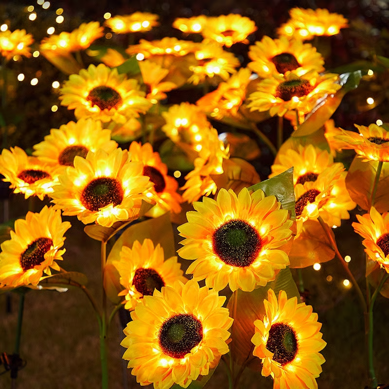 🔥LAST DAY SALE 49% OFF🌻Waterproof Solar Sunflower Light🔥
