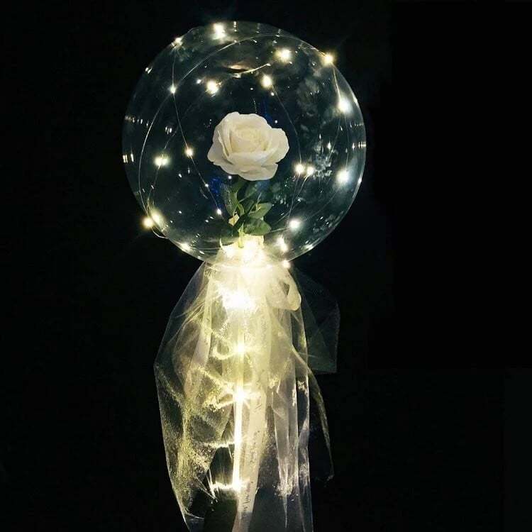 ❤️Kolaich LED Fantasy Rose Balloon Bouquet🎈✨