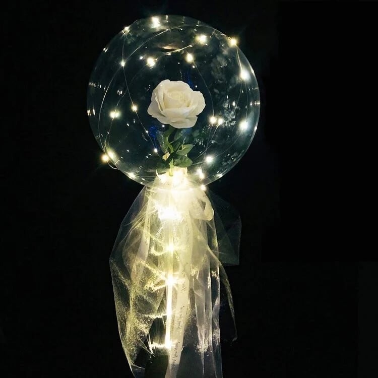 ❤️Kolaich LED Fantasy Rose Balloon Bouquet🎈✨