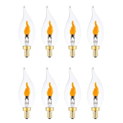 💡LED крушки с трептящи пламъци - перфектна атмосфера за Хелоуин и Коледа