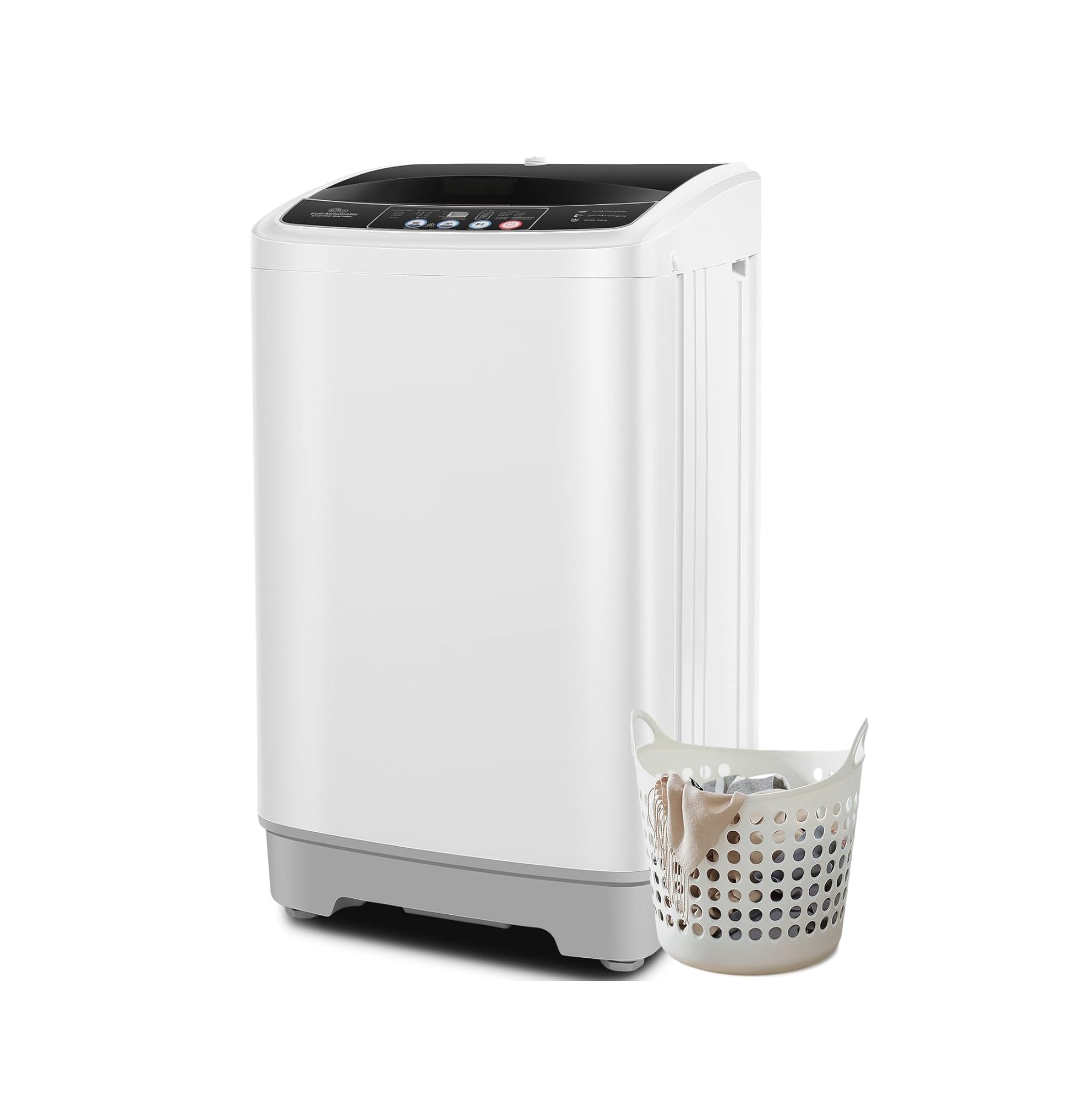 Portable Washer Machine with 10 Programs and 8 Water Levels Selections Mini Washing Machine