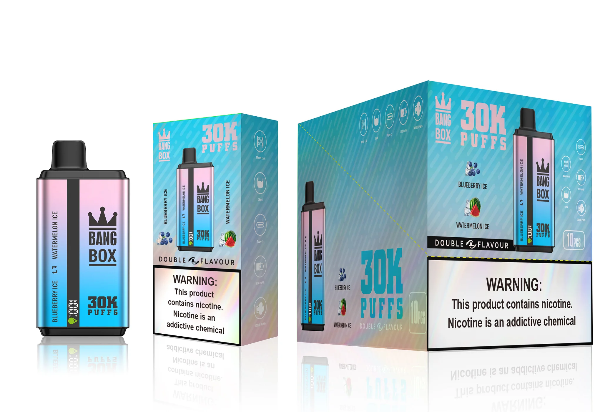 BANG BOX 30000 Puffs Double Flavor Disposable Vape