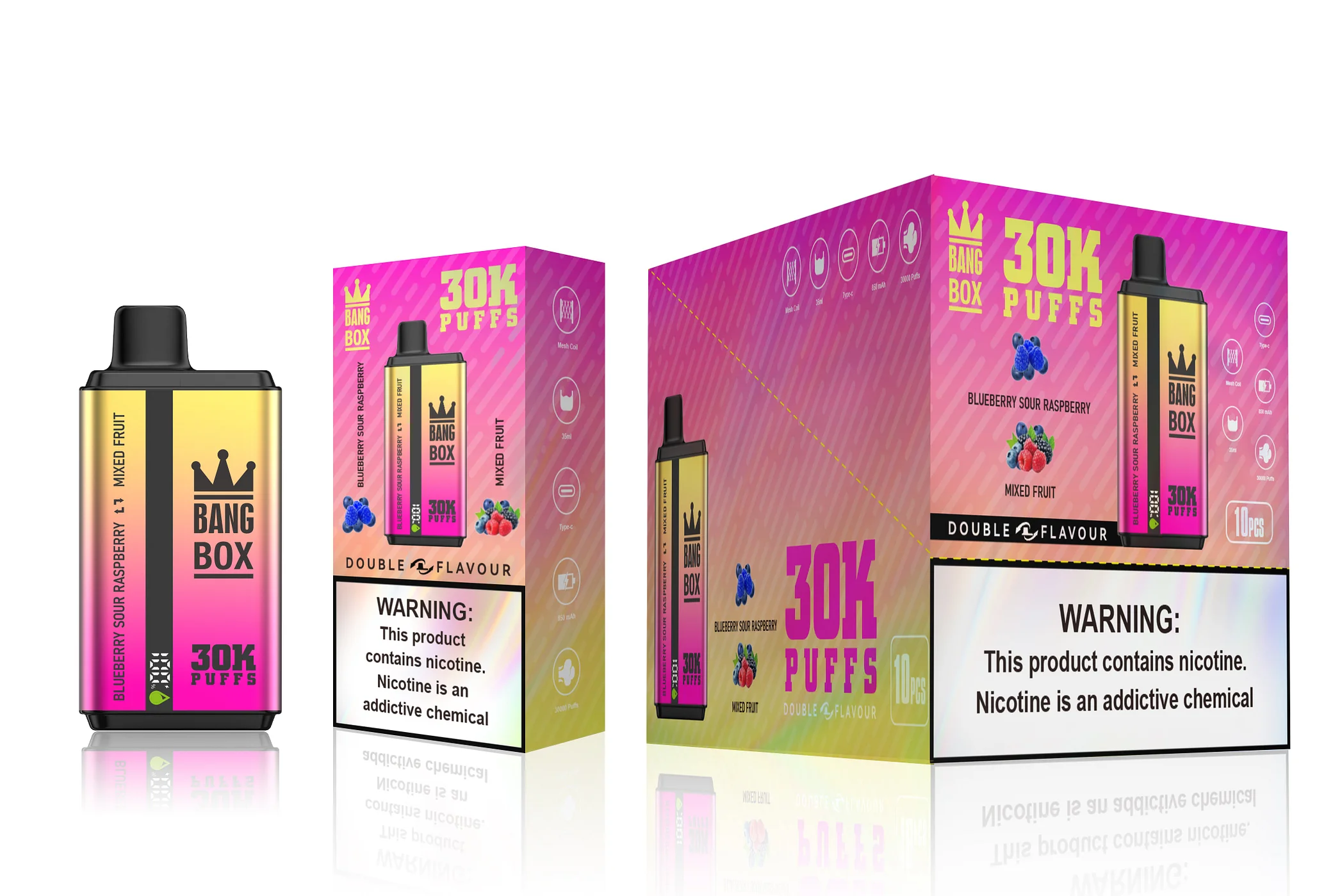 BANG BOX 30000 Puffs Double Flavor Disposable Vape