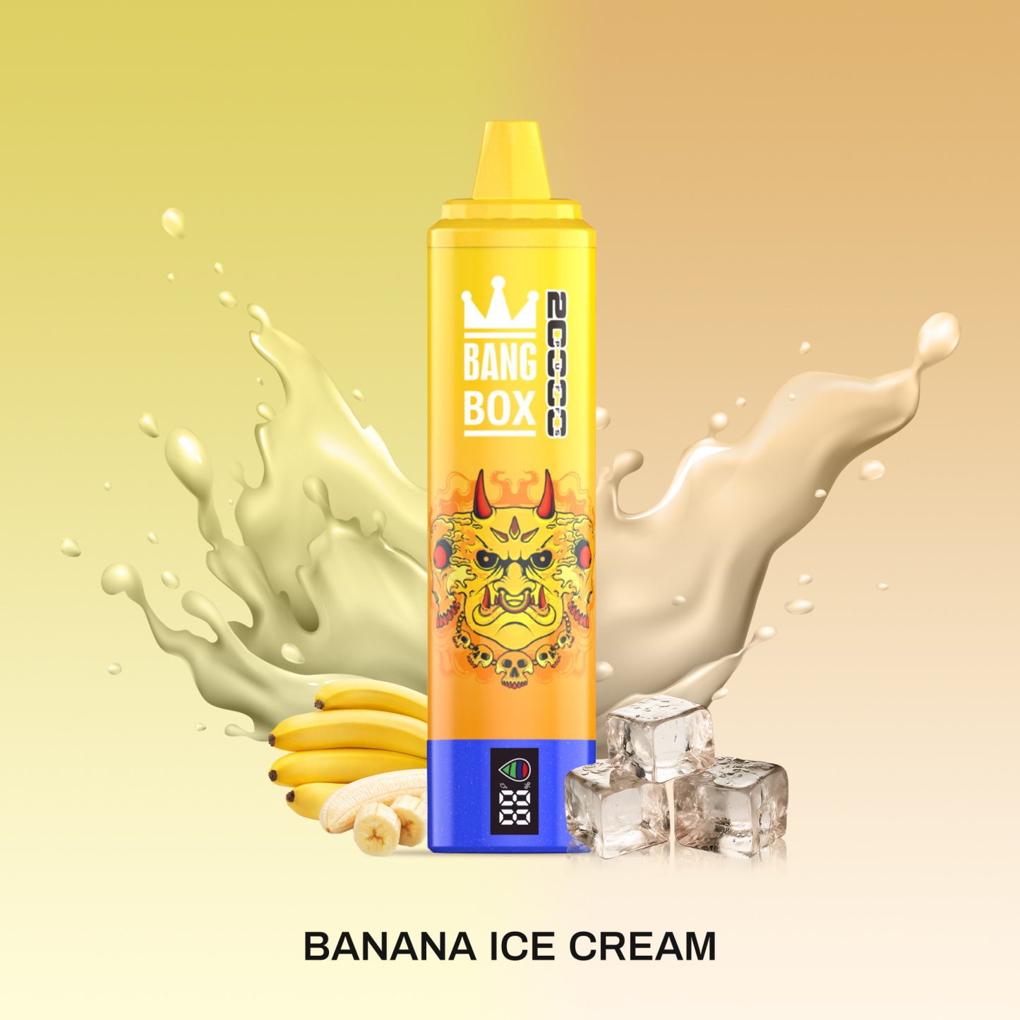 BANG BOX 20000 Puffs Double Flavor Disposable Vape - Banana Ice