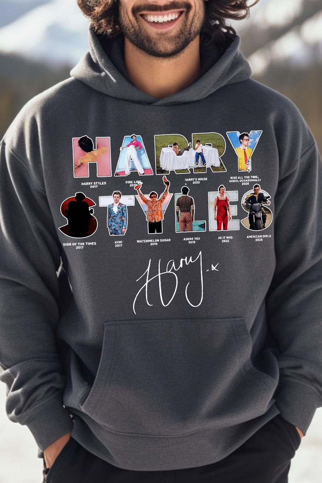 Harry Styles Fans Men's Hoodie