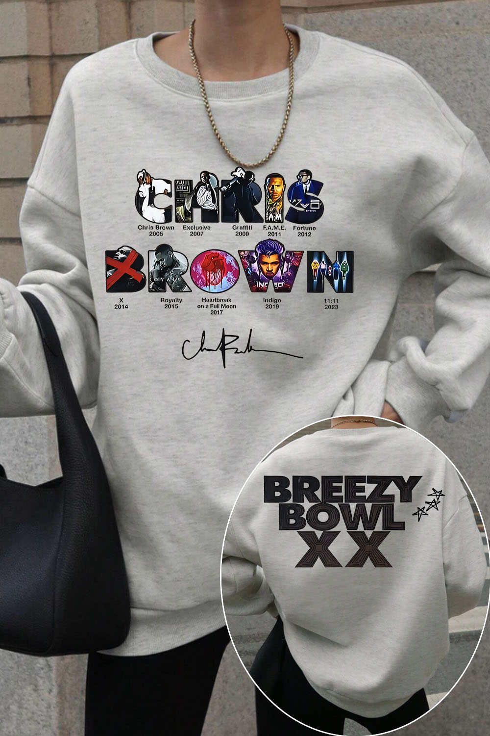 Breezy Bowl XX Tour🔥 crew neck sweatshirt