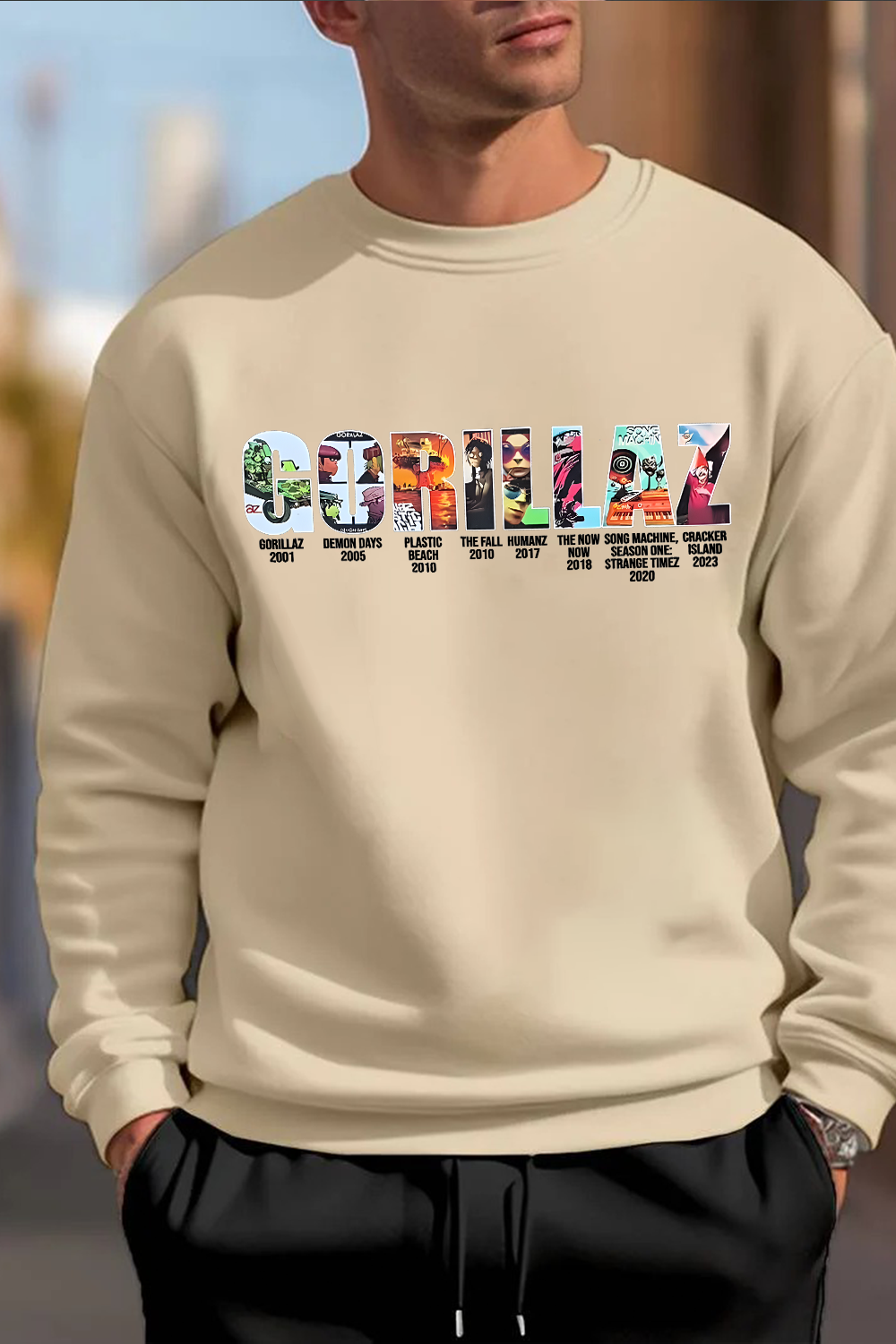 Gorillaz Fans Men Sweatshirt
