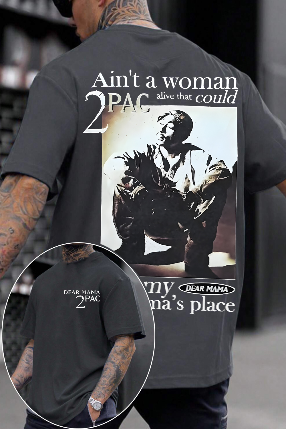 2pac Dear Mama Tee