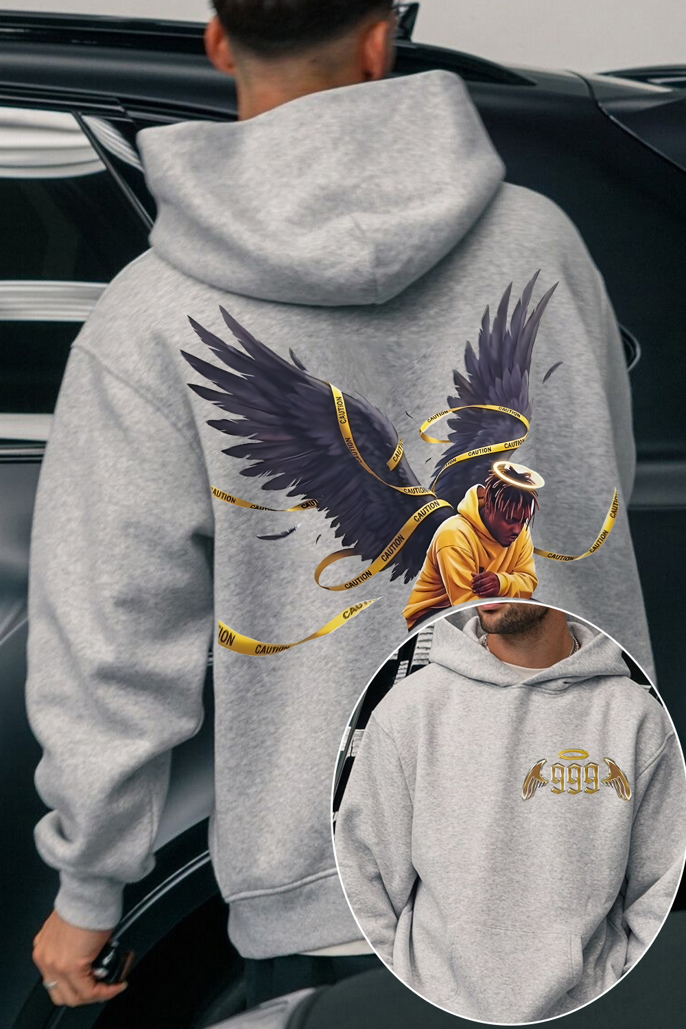 😱 Juicewrld 999 Hoodie