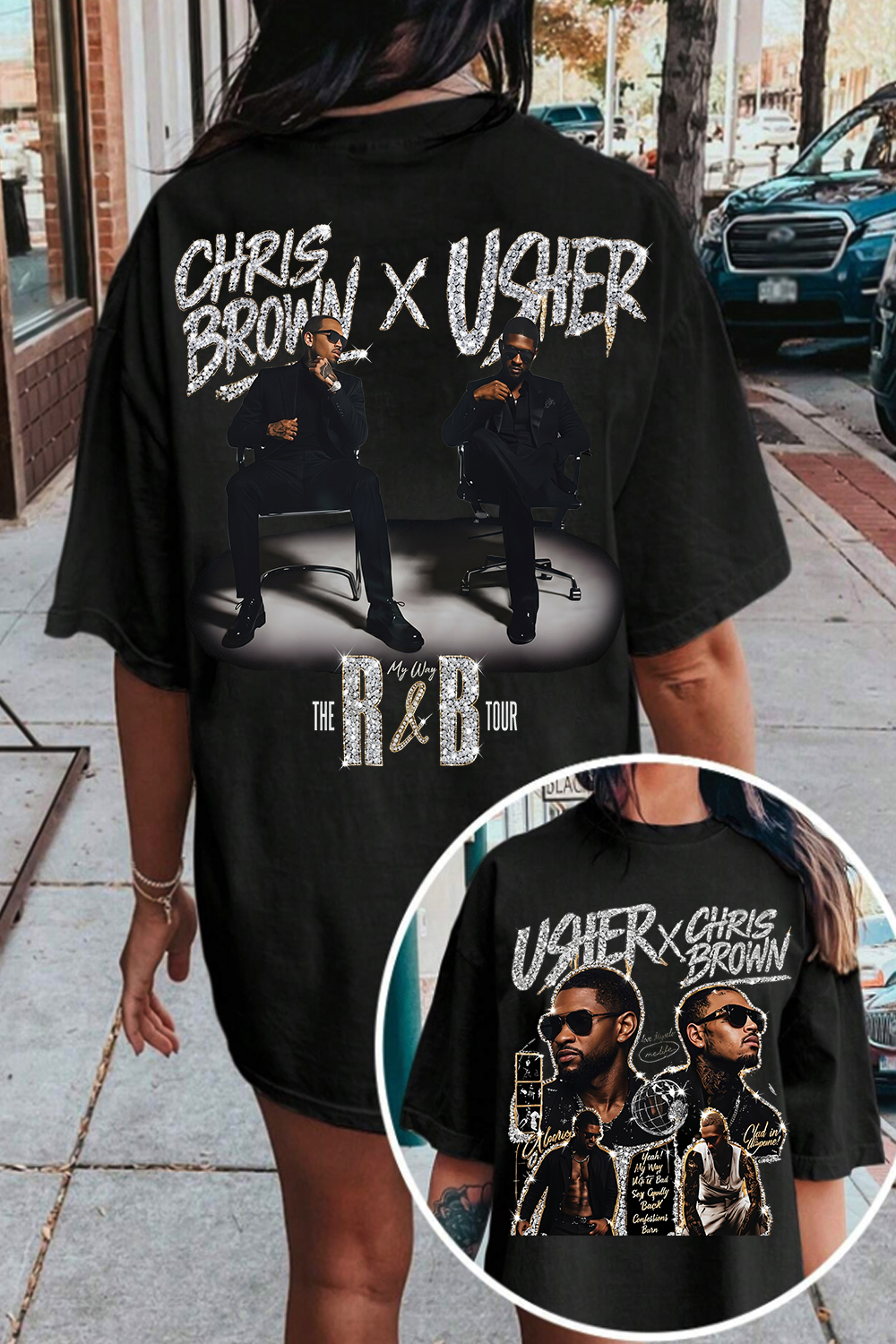 Chrisbrown & Usher Tee