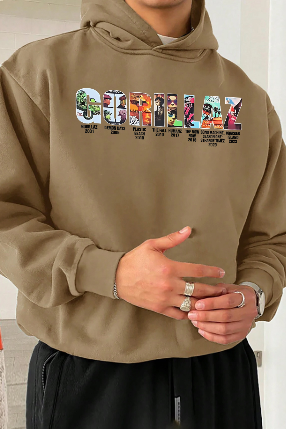 Gorillaz Fans Men Hoodie