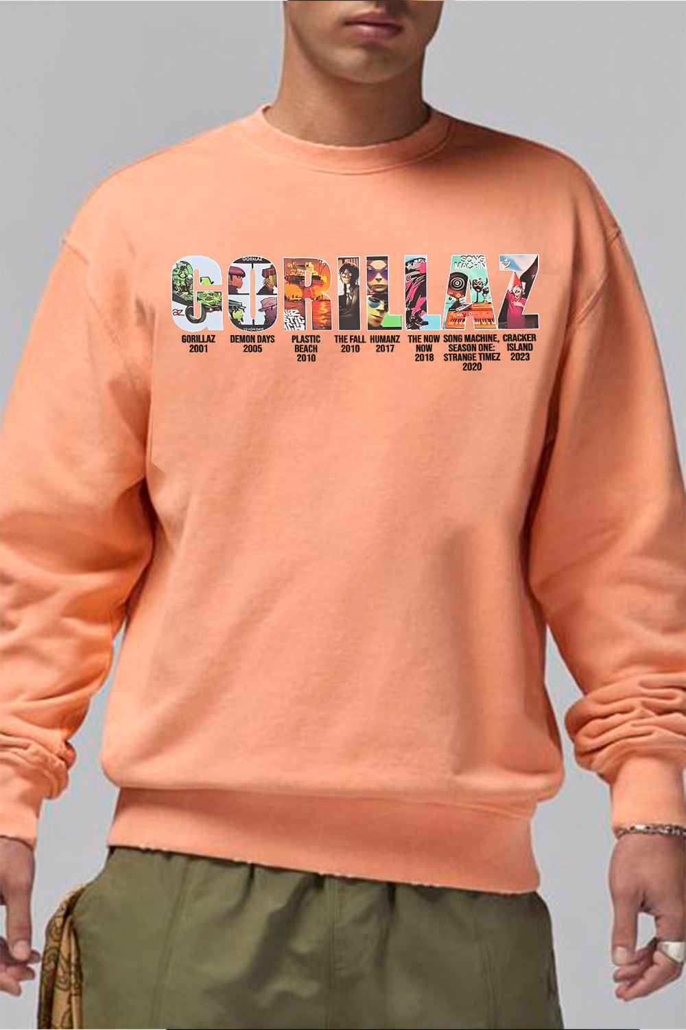 Gorillaz Fans Men Sweatshirt