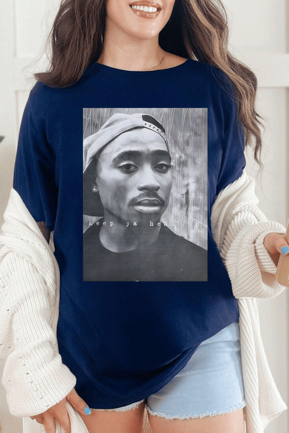 2Pac 90s Rappers Graphic Tee For Women