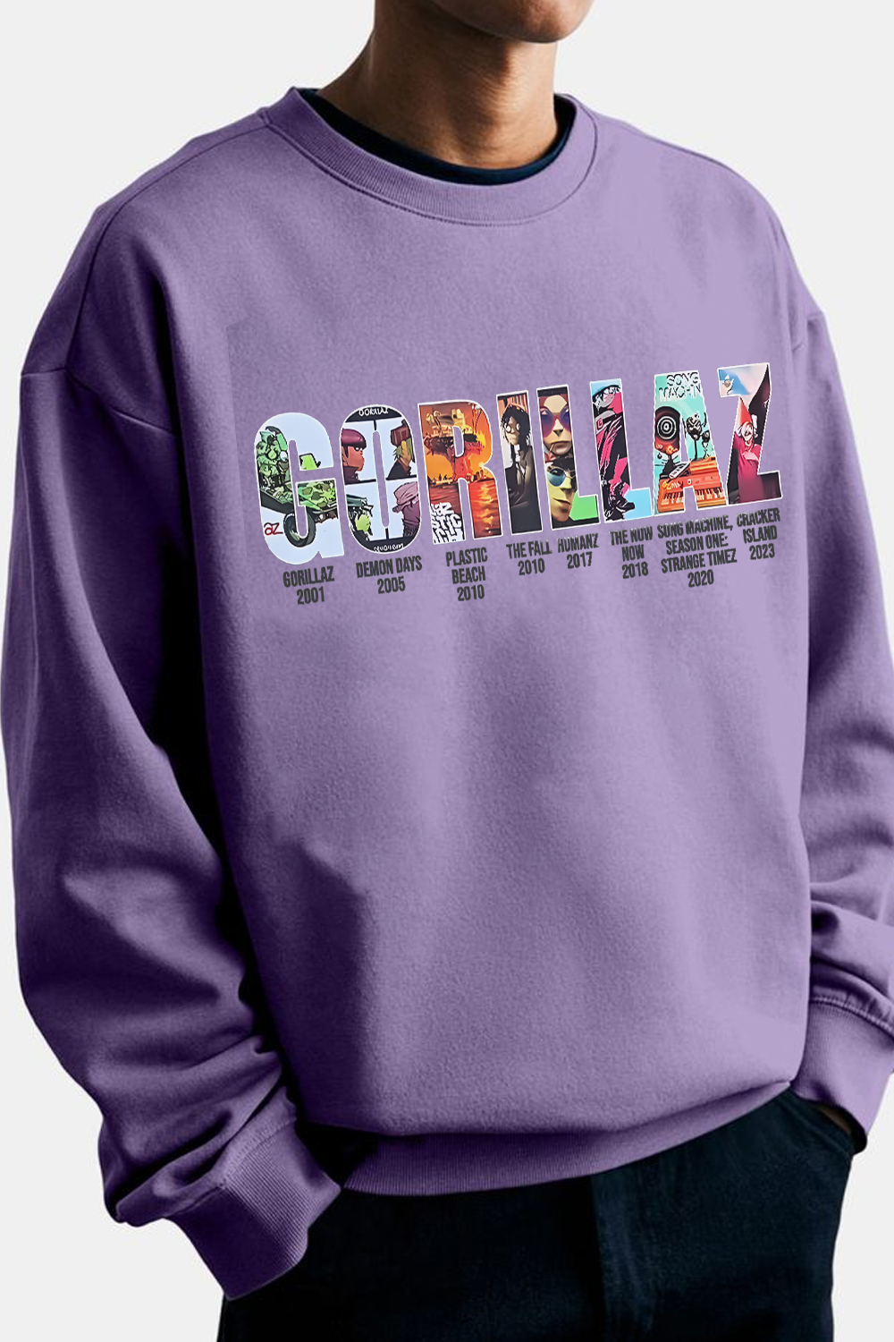 Gorillaz Fans Men Sweatshirt