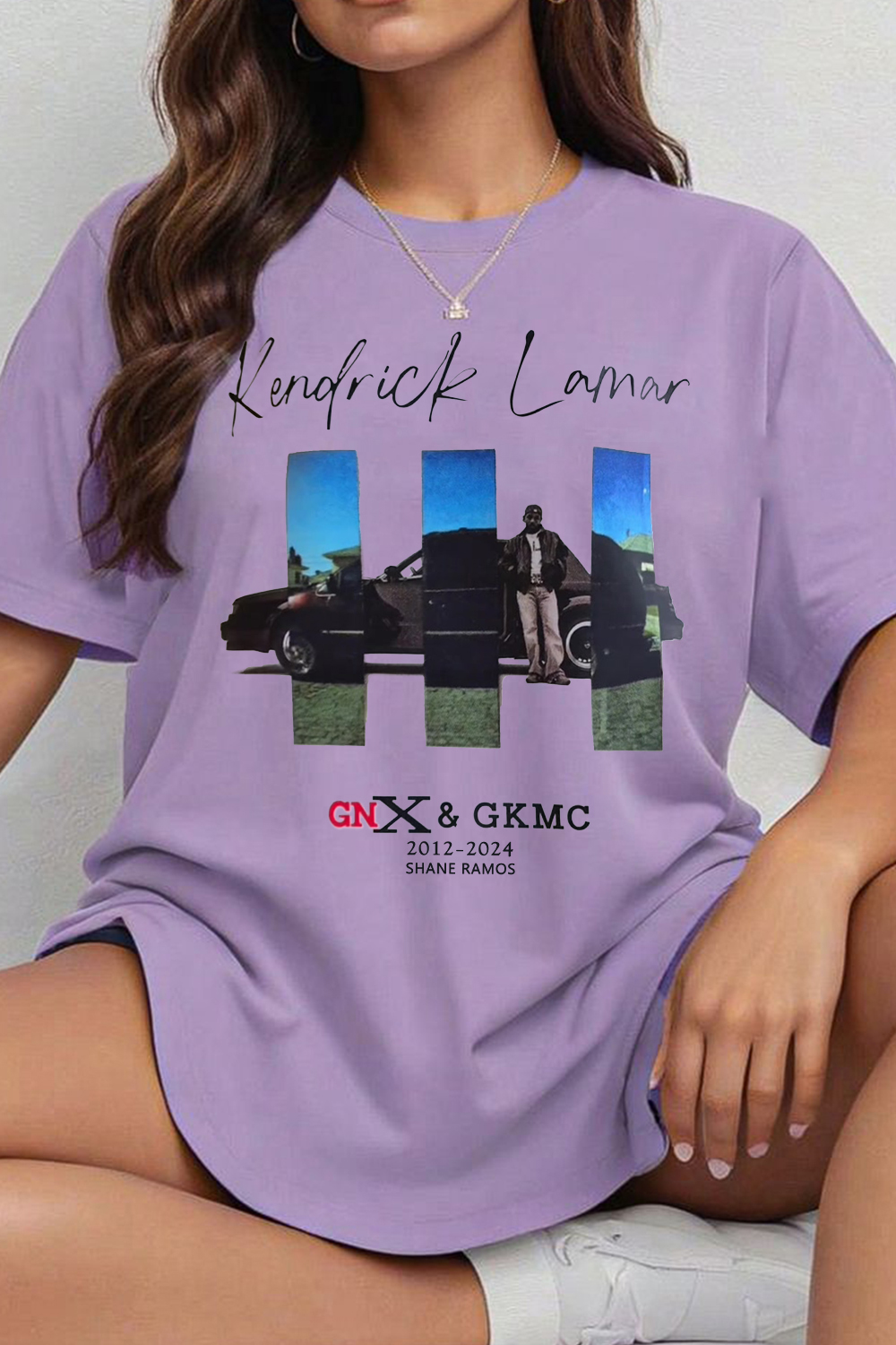 Kendricklamar casual round neck t-shirt