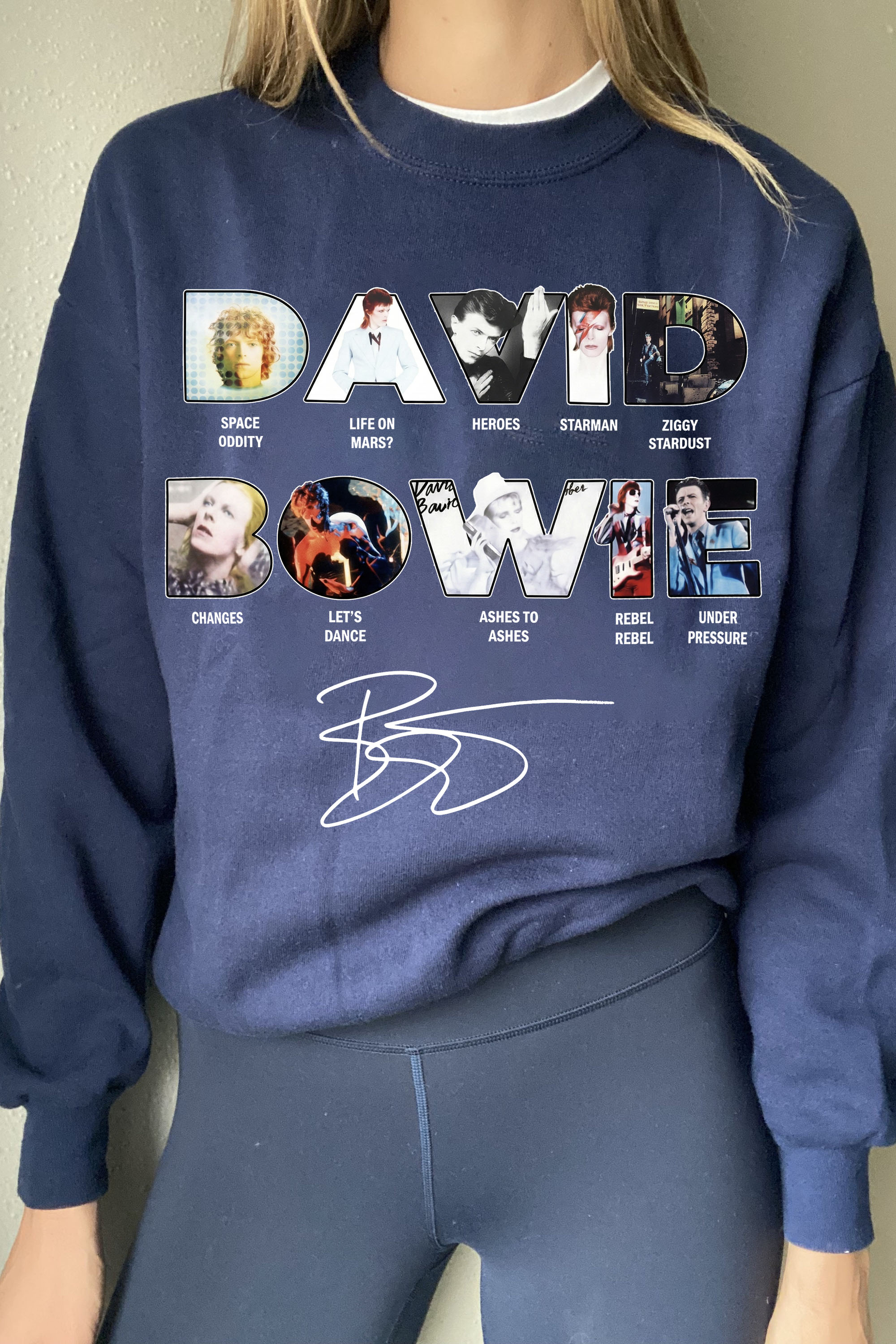 David Bowie Women's Sweatshirt