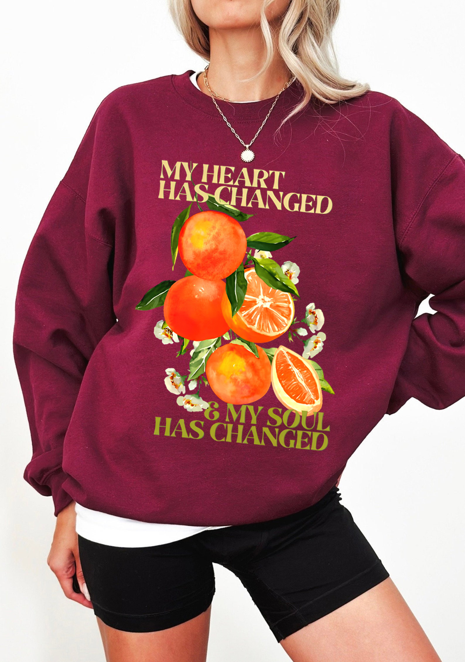 Noah Kahan Orange Sweatshirt