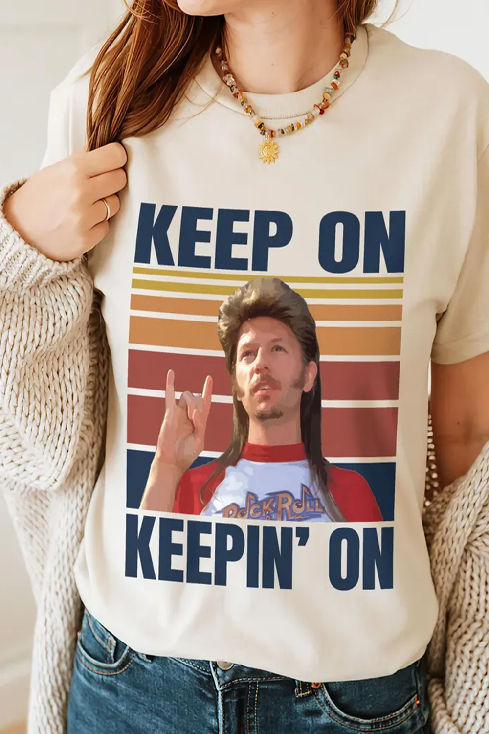 Joe Dirt 4th of July Keep On Shirt