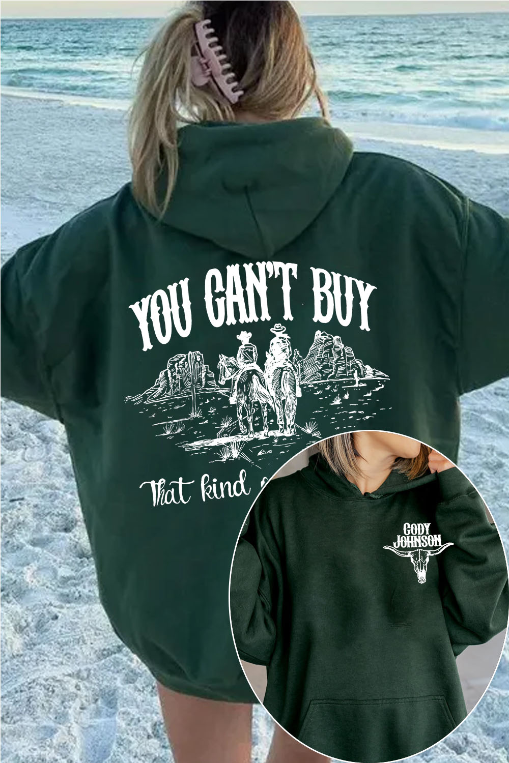 cody johnson women hoodie