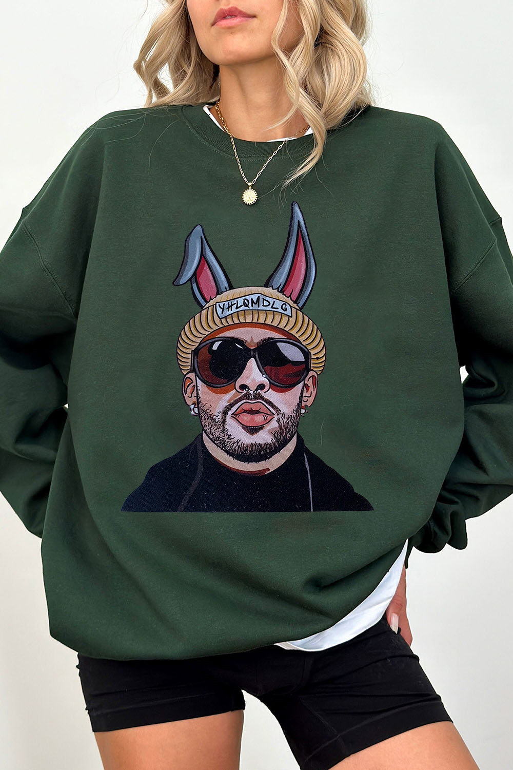 badbunny fans sweatshirt