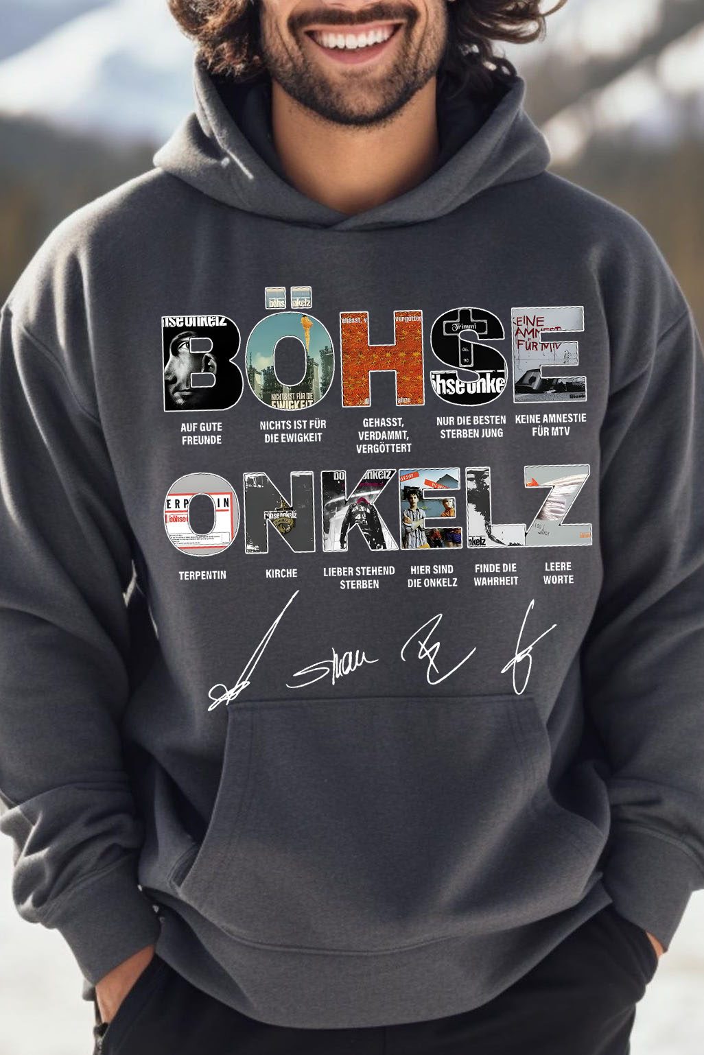 Bohse Onkelz 🤟 Men's Hoodie