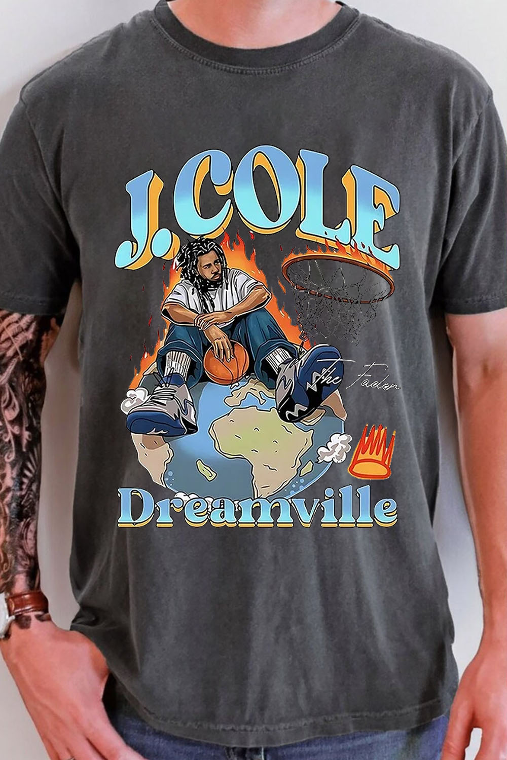 J. Cole Merch  Dreamville T-Shirt