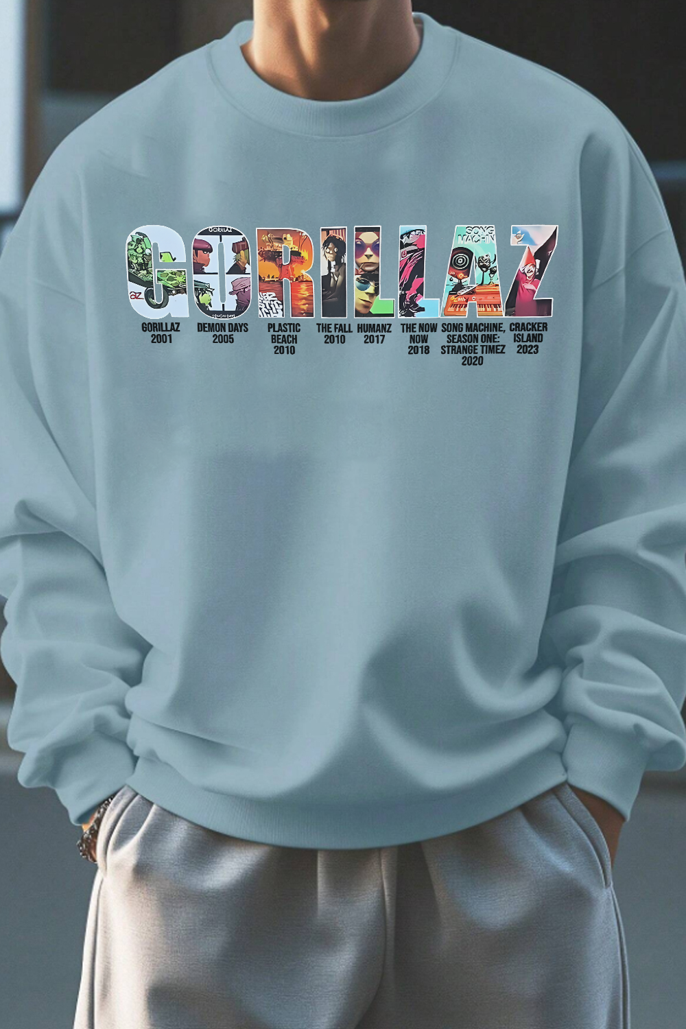 Gorillaz Fans Men Sweatshirt