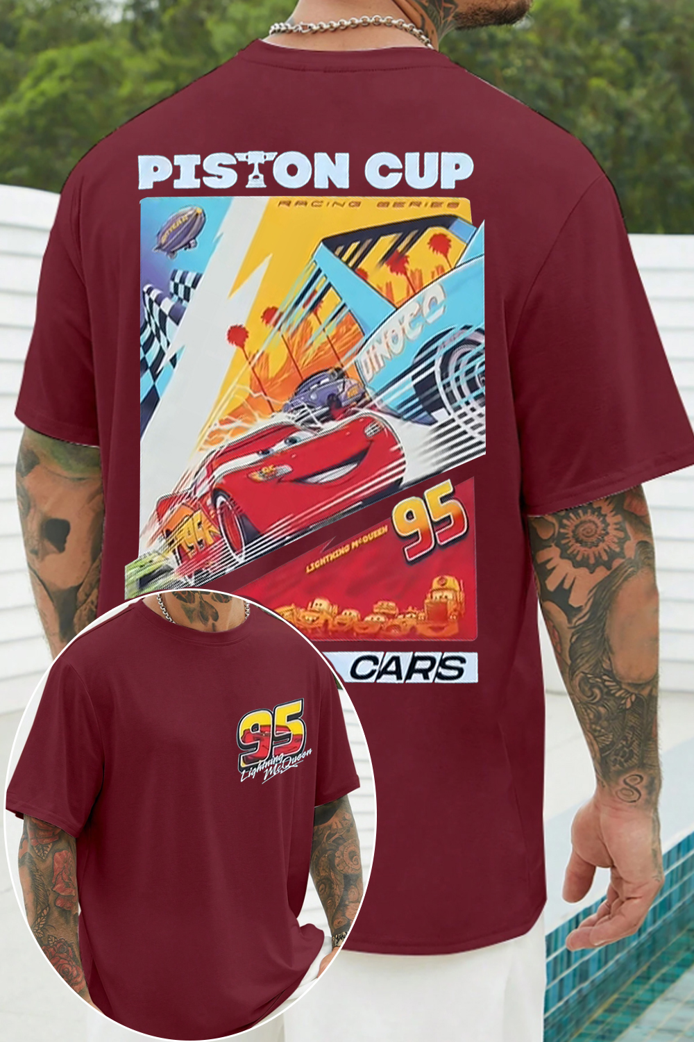 Tag your Mcqueen MEN  TEE