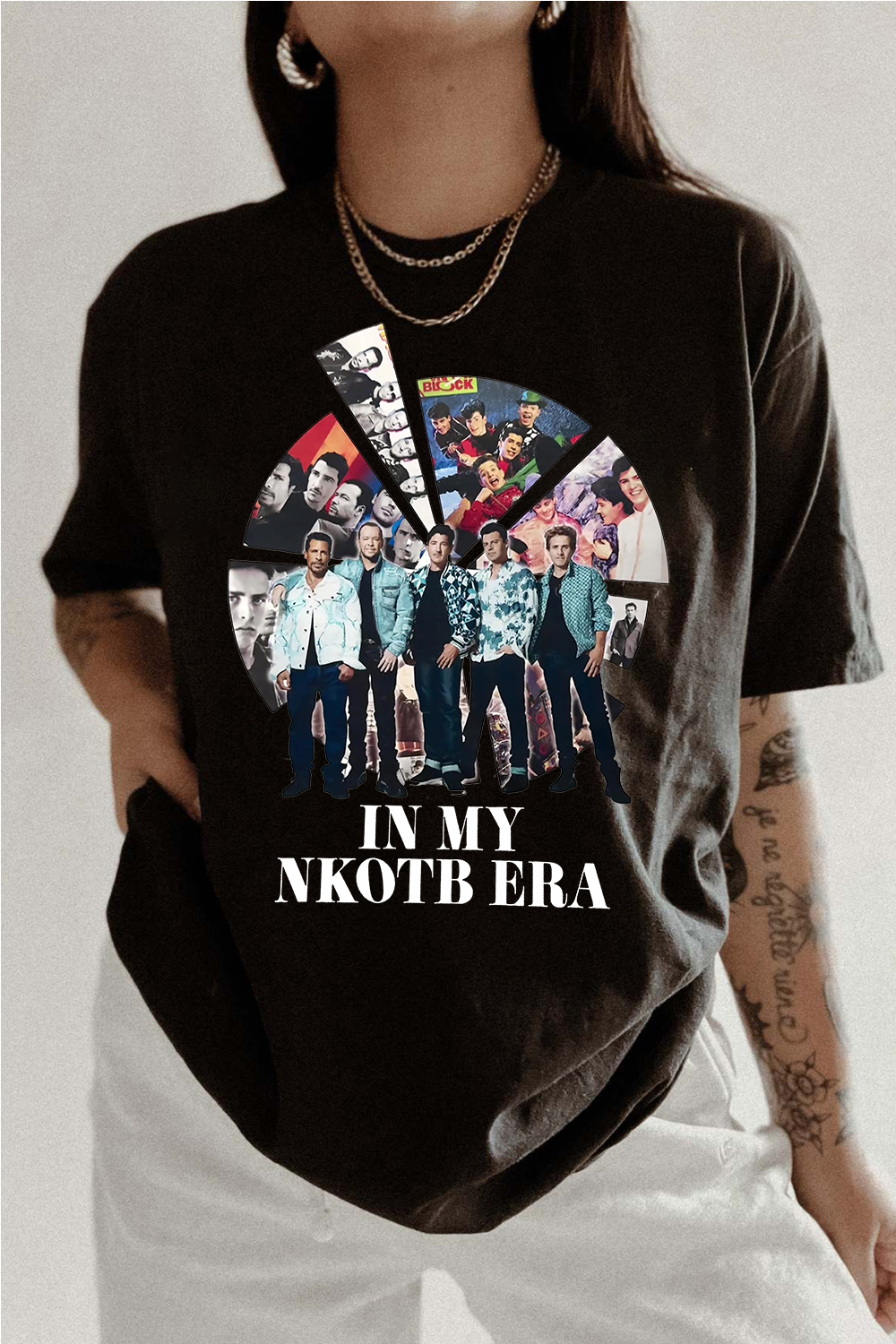 nkotb short sleeve loose t-shirt