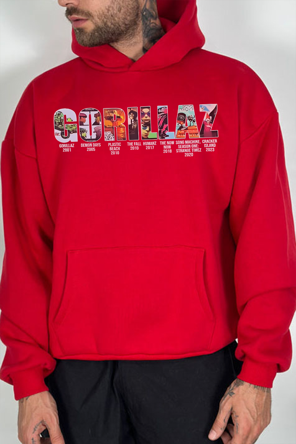 Gorillaz Fans Men Hoodie