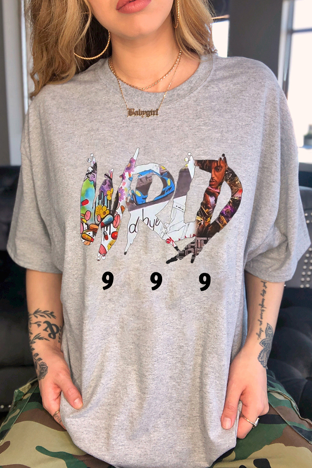 Juice Wrld letter  T-shirt