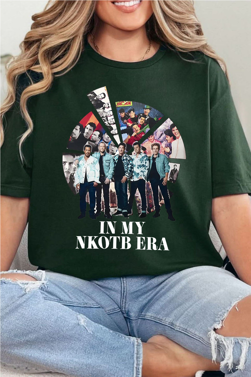 nkotb short sleeve loose t-shirt