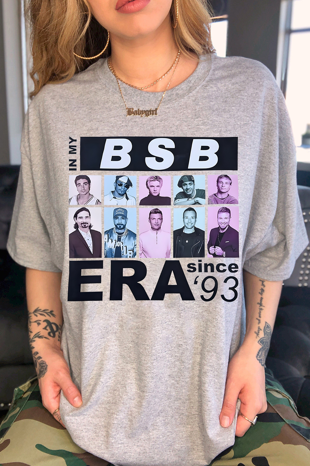 B T-shirt for women