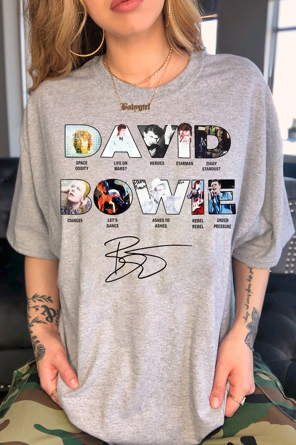 David Bowie Women's Tee