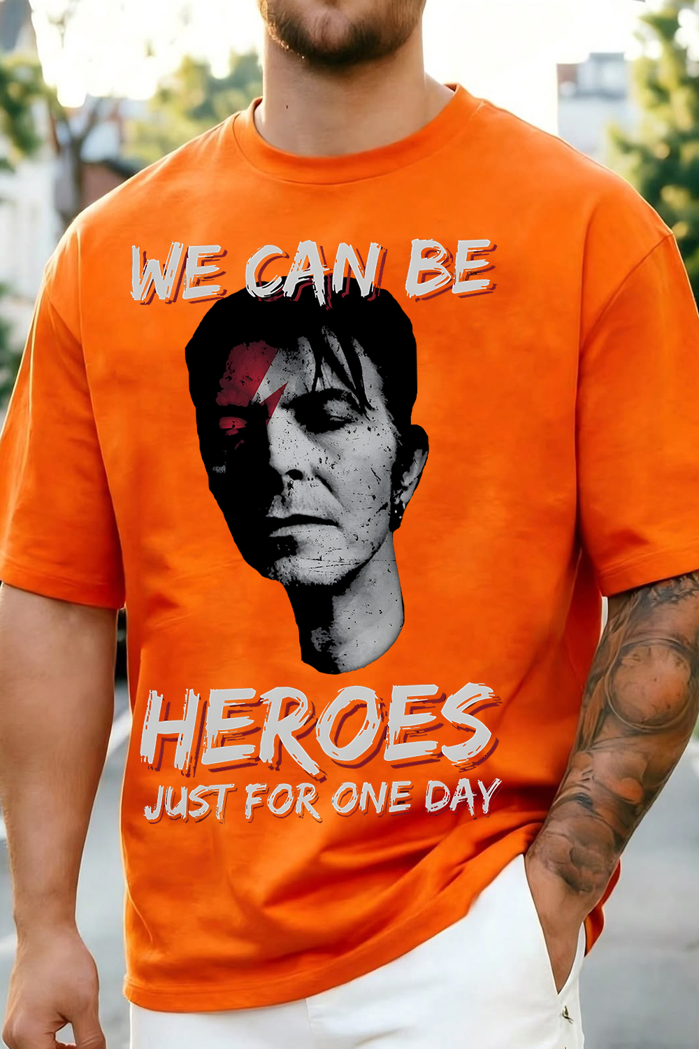 David Bowie We Can Be Heroes T-Shirt