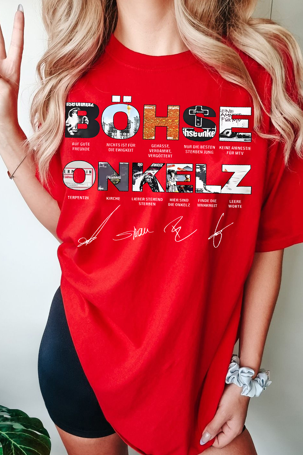 Bohse Onkelz 🤟  Women shirt