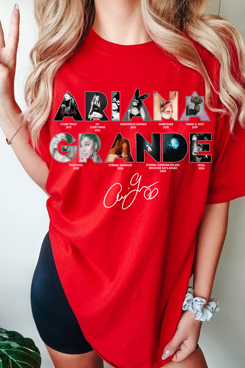 Ariana Grande Album T-Shirt