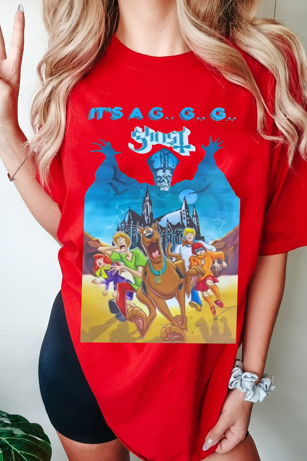 Ghost meets Mystery Incorporated t-shirt
