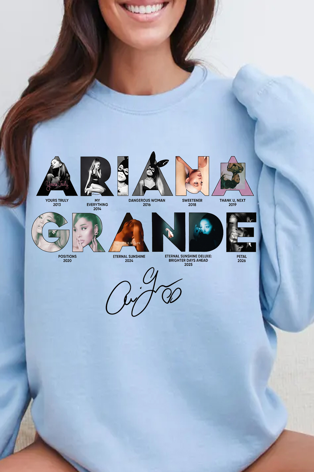 Ariana Grande Album Sweatshirt