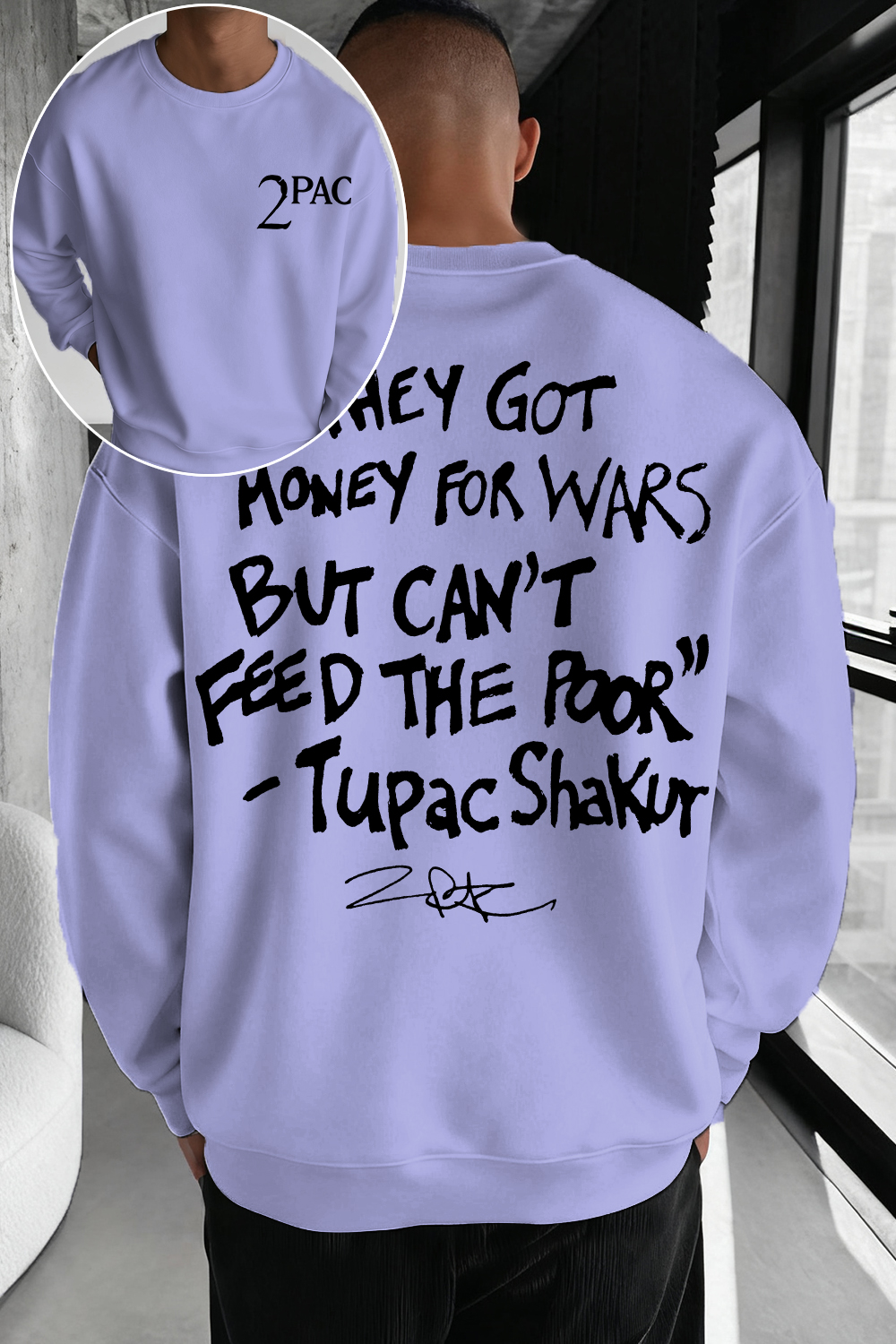 🎤🔥2Pac Sweatshirt