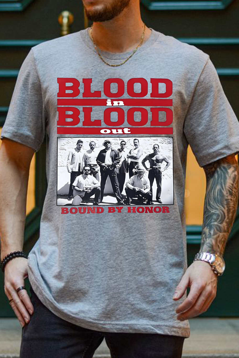 Blood in, blood out men shirt