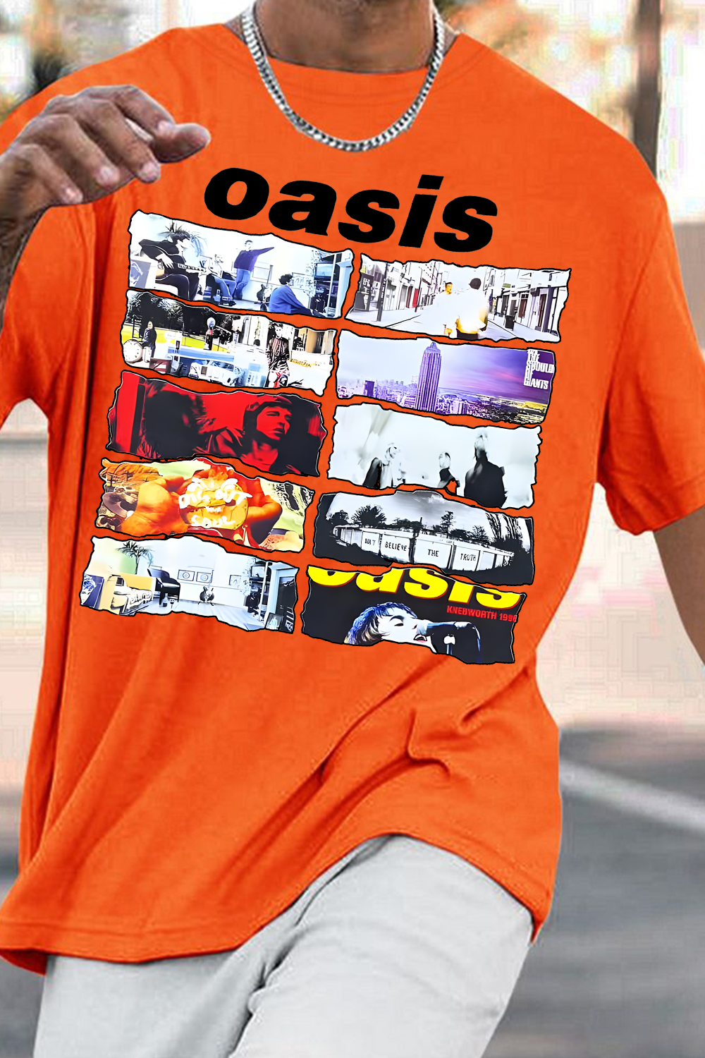 Oasis Unisex T Shirt Definitely Maybe Promo Official Reunion Tour 2025