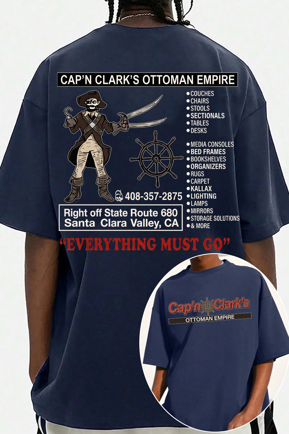 Retro Cap'n Clark’s Ottoman Empire Shirt