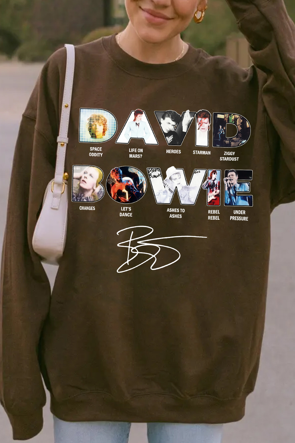 David Bowie Women's Sweatshirt