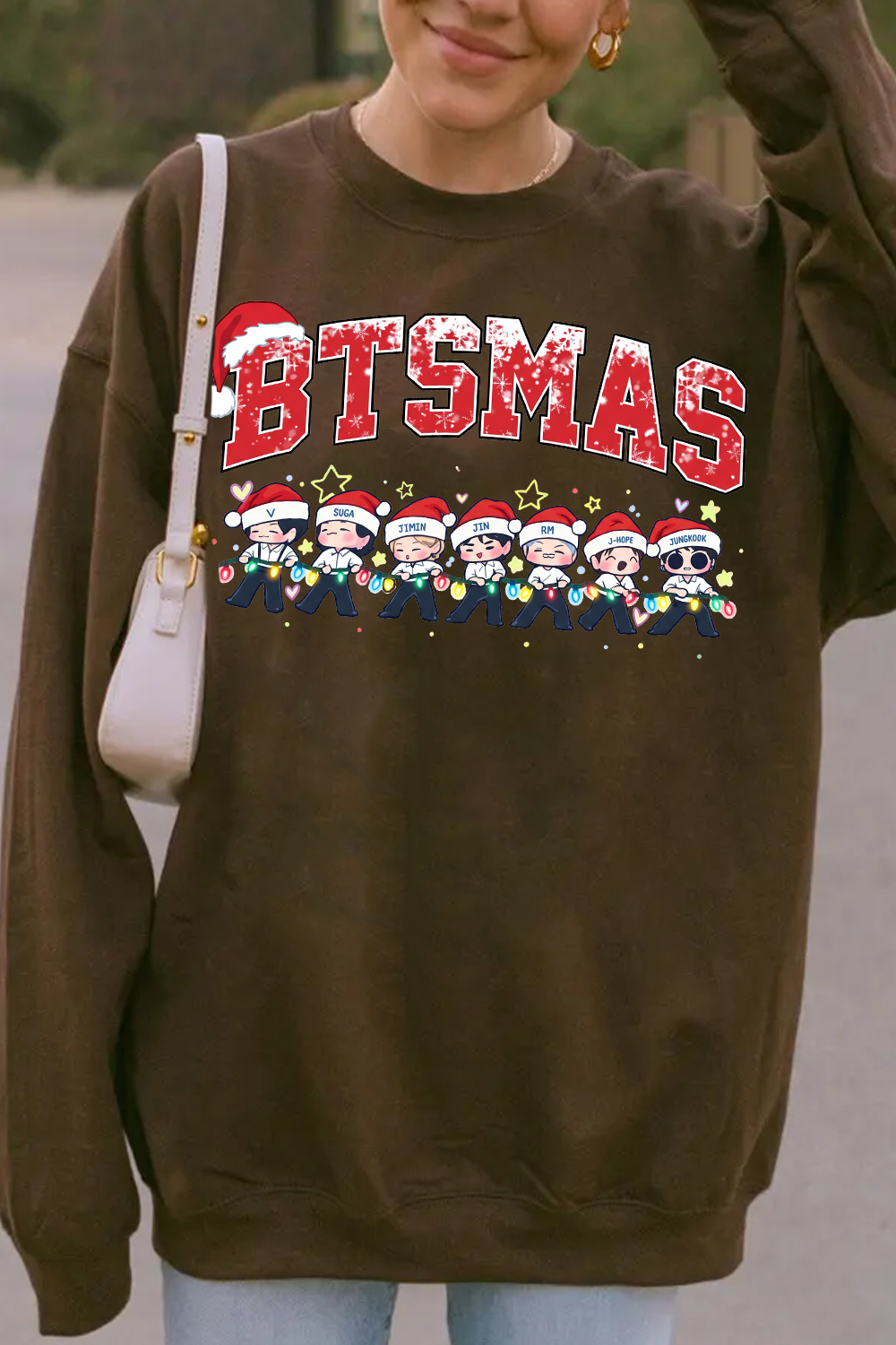BTSMAS is OT7 🎄💜 Christmas sweatshirt