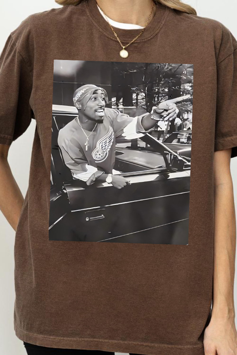 Tupac Shakur Graphic Tee For Women