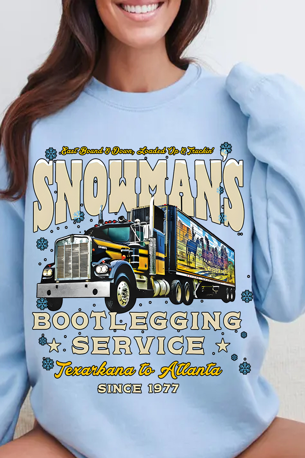 Christmas Smokey and the Bandit Women Sweatshirt