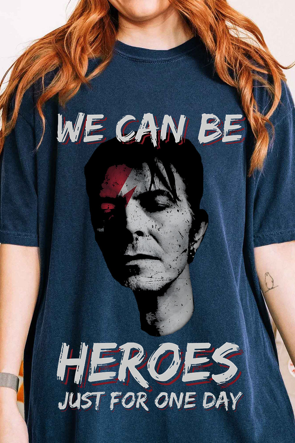 David Bowie We Can Be Heroes Women's T-Shirt