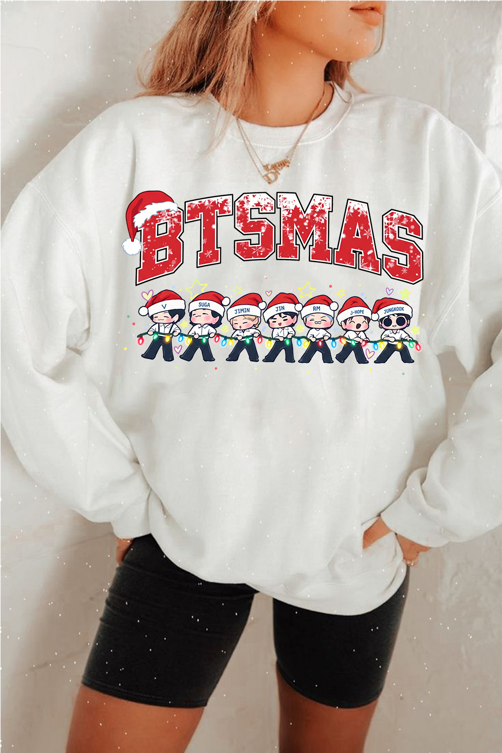 BTSMAS is OT7 🎄💜 Christmas sweatshirt