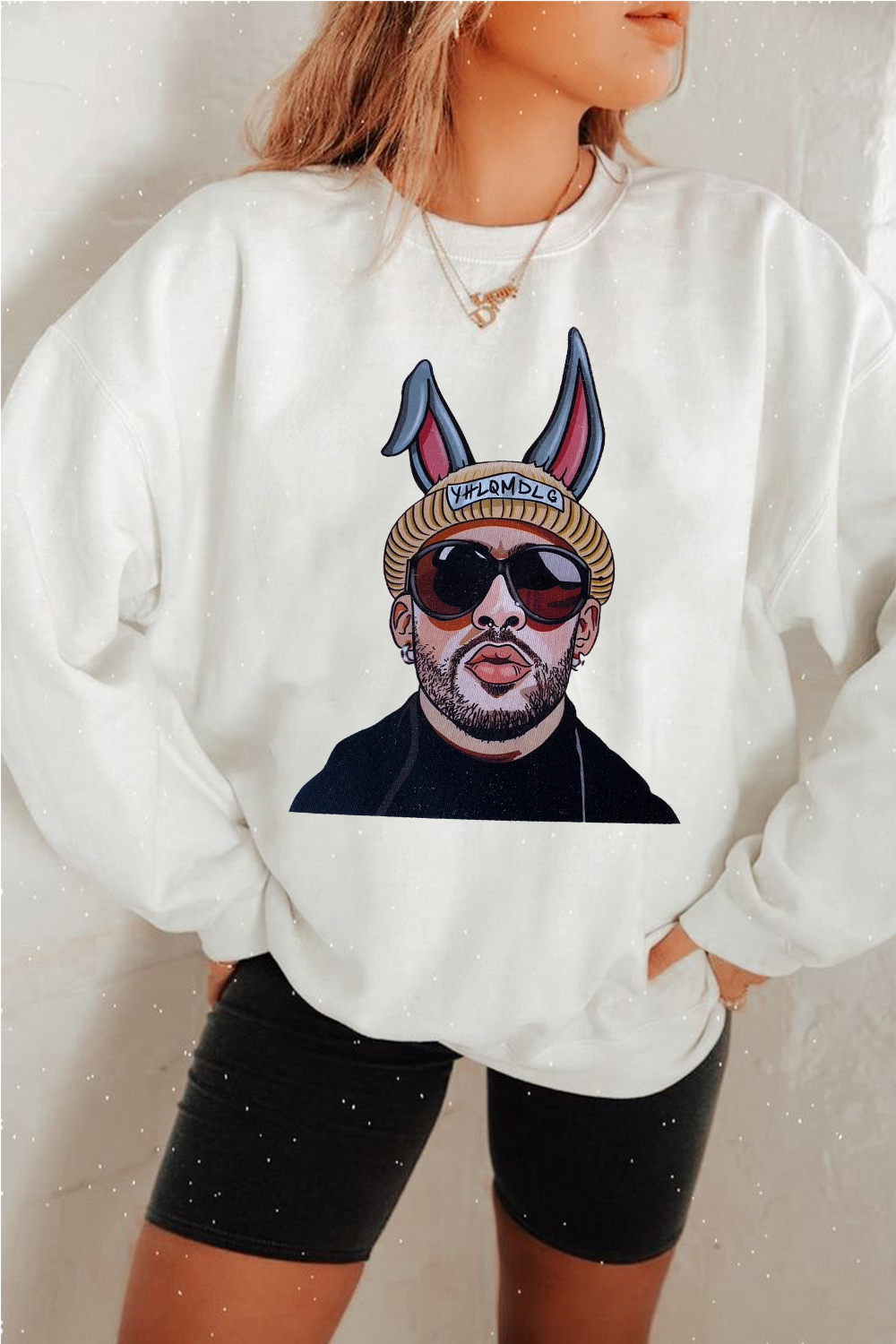 badbunny fans sweatshirt